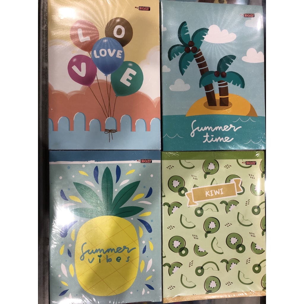 

BUKU TULIS BOXY BIGBOSS / VISION / SIDU ISI 42 LEMBAR (1 PACK ISI 6 BUKU)