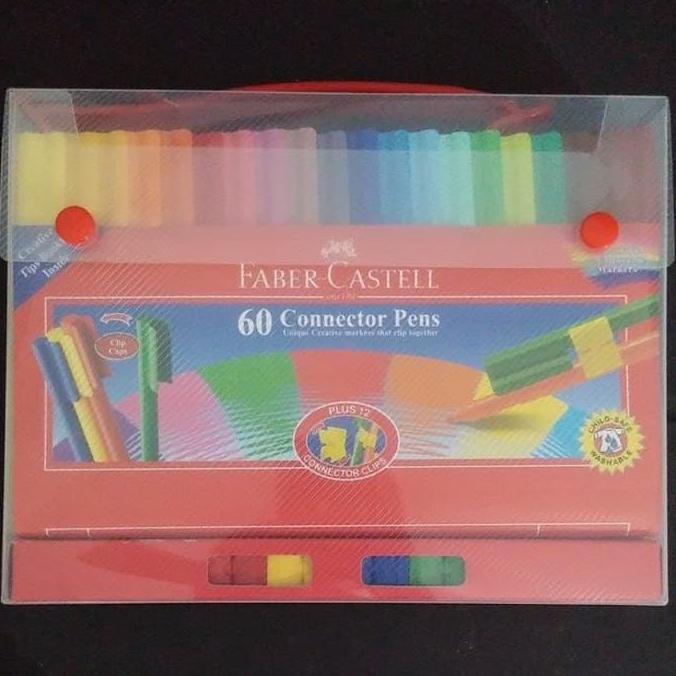 

DISKON Connector pen faber-castell 60 warna