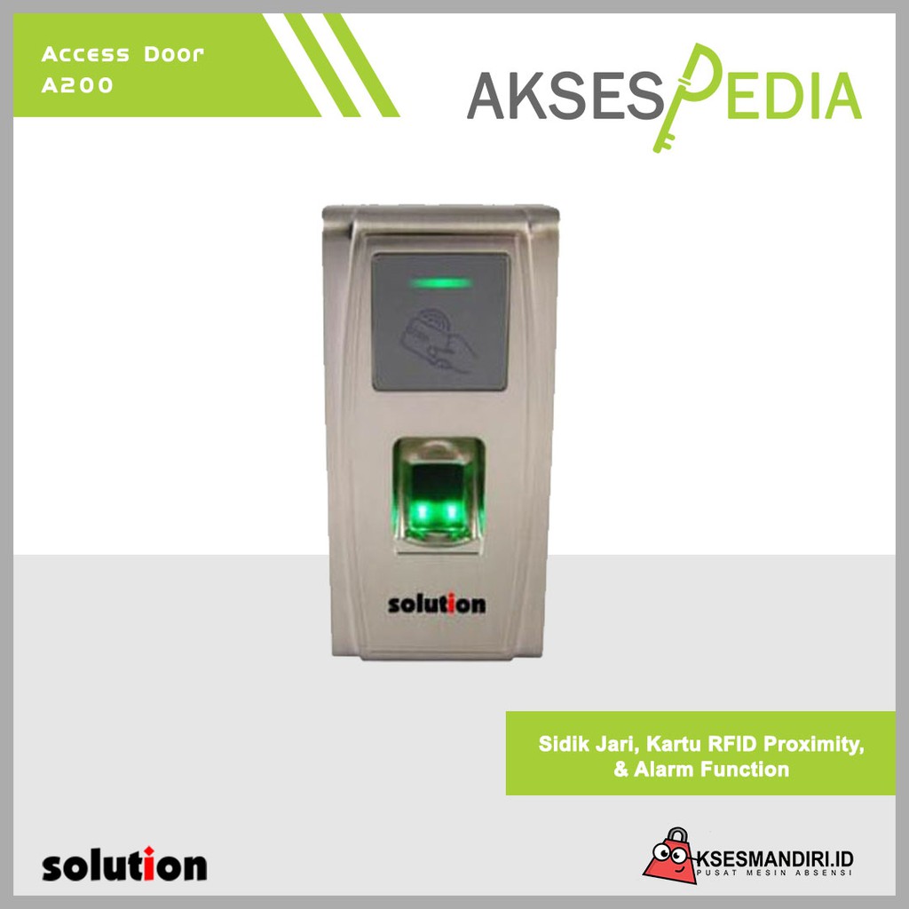 Mesin Absensi Fingerprint dan Access Door Solution A200