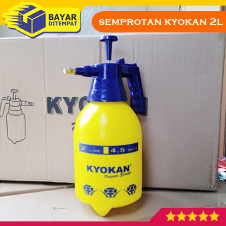 KYOKAN Alat Semprot Semprotan 2 Liter Mist Halus Sprayer Disinfektan Murah Berkebun Taman