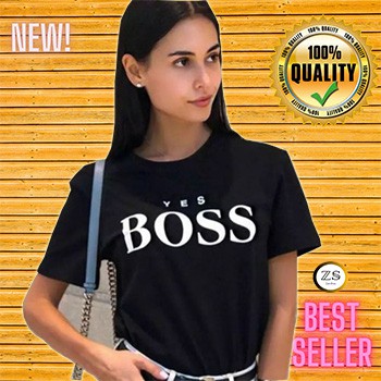 t shirt kaos distro high quality atasan pria wanita kaos original yes boss