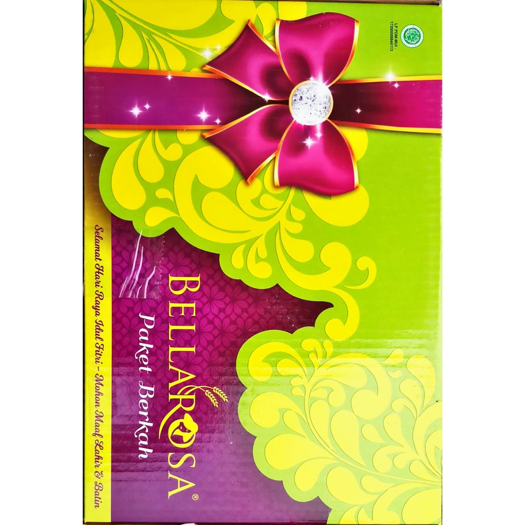 

Bellarosa Paket Berkah Kue Lebaran Kue Kering Parcel Idul Fitri