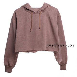 crop jumper hoodie