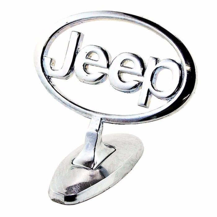 Logo Emblem Kap Mesin JEEP Universal