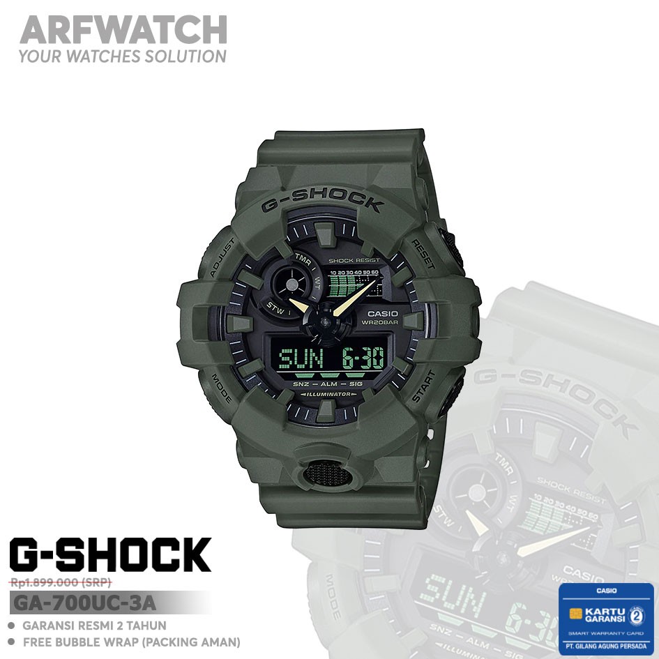 Casio G-Shock GA-700UC-3A / GA-700UC-3ADR Original