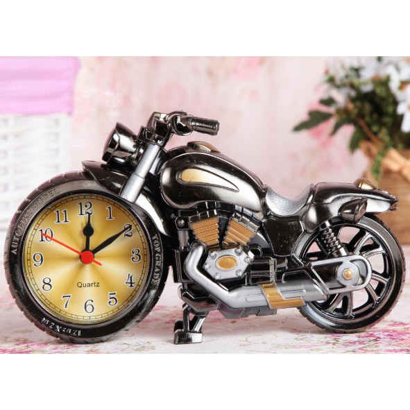 Jam Waker MOTOR Keren / Weker Berbentuk Motor Gede Moge Keren / Beker Keren Bentuk Motor Harley