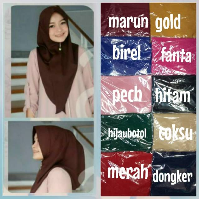 Khimar Aliya ori Kiara|Hijab online store|House the sisters