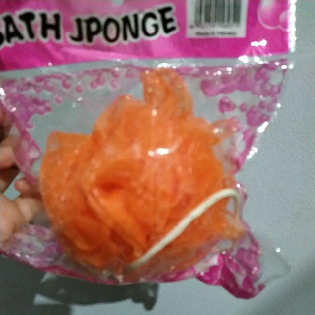 Bath Sponge Spons Mandi Spon 50 Gram Bisa Pilih Warna