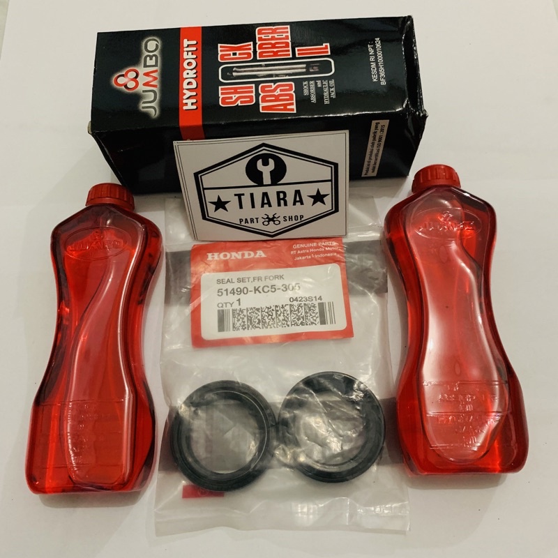 paket seal sil oli shock Seal shock Depan Honda Tiger