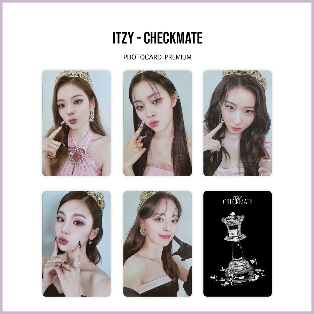 [SET] Photocard Itzy Checkmate