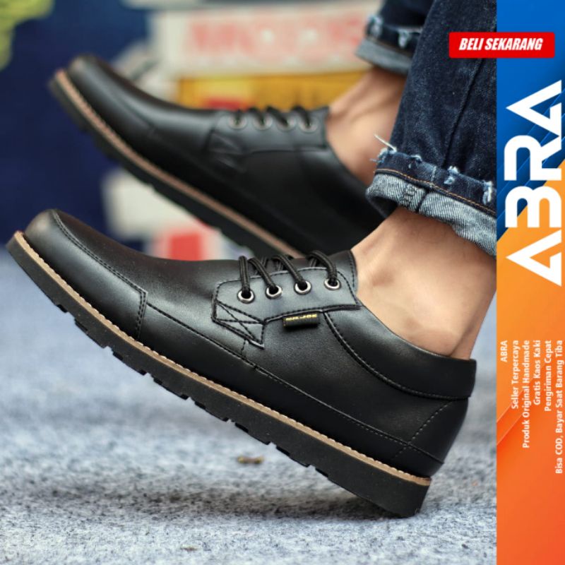 TARANTULA- Sepatu Formal Pria Sepatu Pria Casual Kerja Pantofel Kulit Pu Cowo/Cowok
