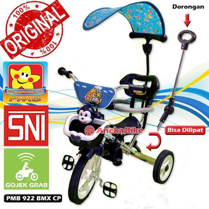 SEPEDA RODA TIGA BMX | SEPEDA BAYI| PMB 922 CP CHROME STAINLESS