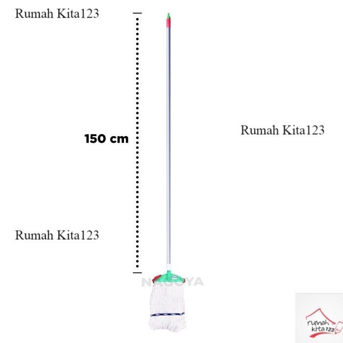 Pel jepit nagoya Mop Pel Lantai Pel Katun Pengepel Lantai Pel Jepit Katun Nagoya