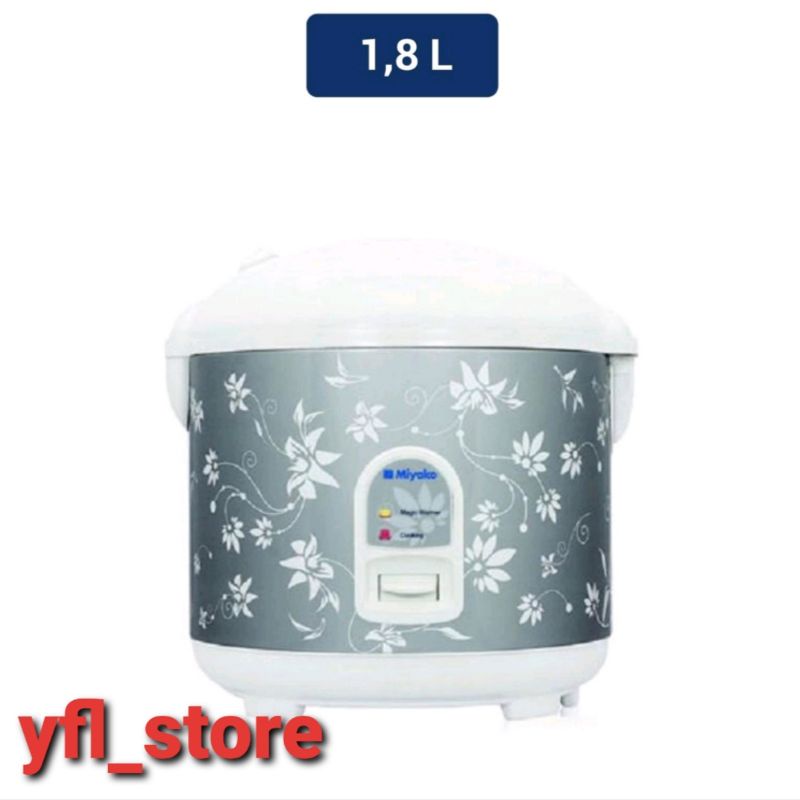 MAGIC COM / RICE COOKER MIYAKO MCM 528 / MCM528 / MCM-528 RICE COOKER [1,8 LITER] (GARANSI RESMI)