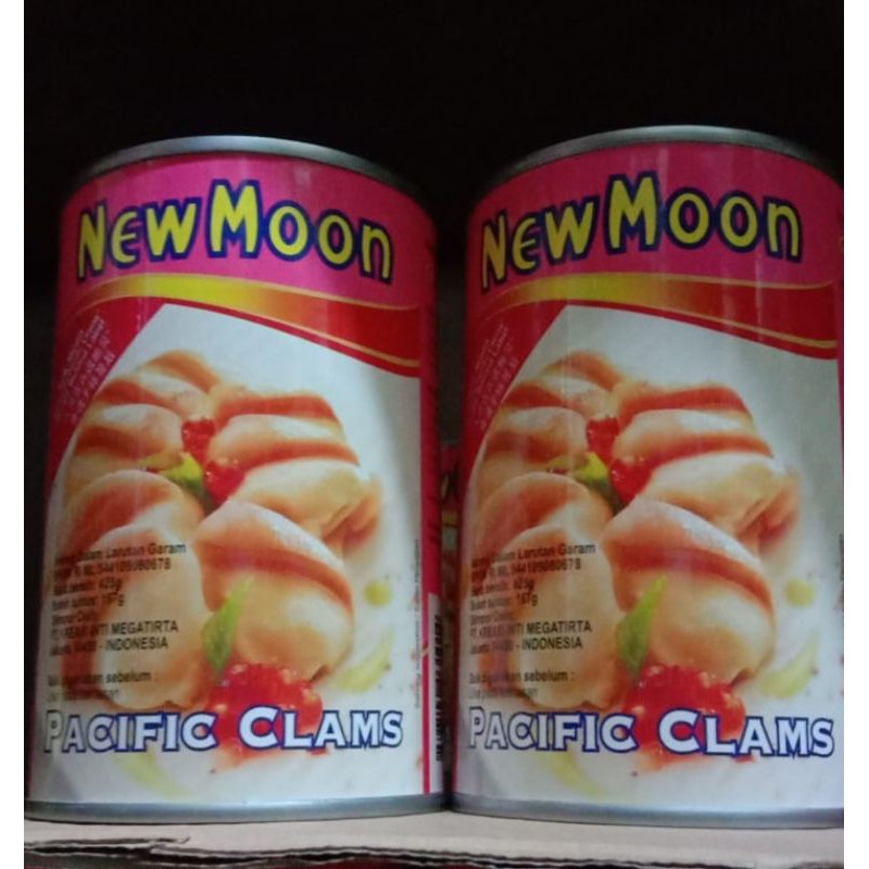 

New Moon Pacific Clams