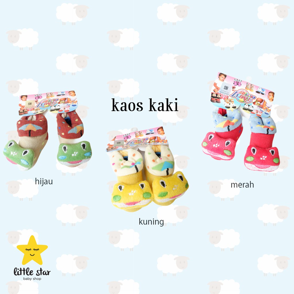 3D Socks LA BALL | Kaos Kaki Bayi 3D Karakter Boneka