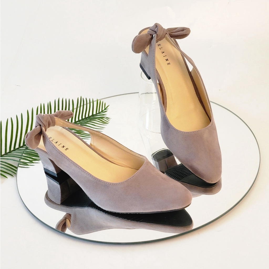 Arlaine - Rinaya Sepatu Heels Wanita  / Sepatu Heels Kerja / Sepatu Heels / Heels 5cm / Heels Selop