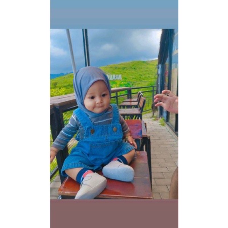 (CAMILA PASTAN) PASHMINA INSTAN ANAK BAYI USIA 0-6 th / PASTHAN BABY