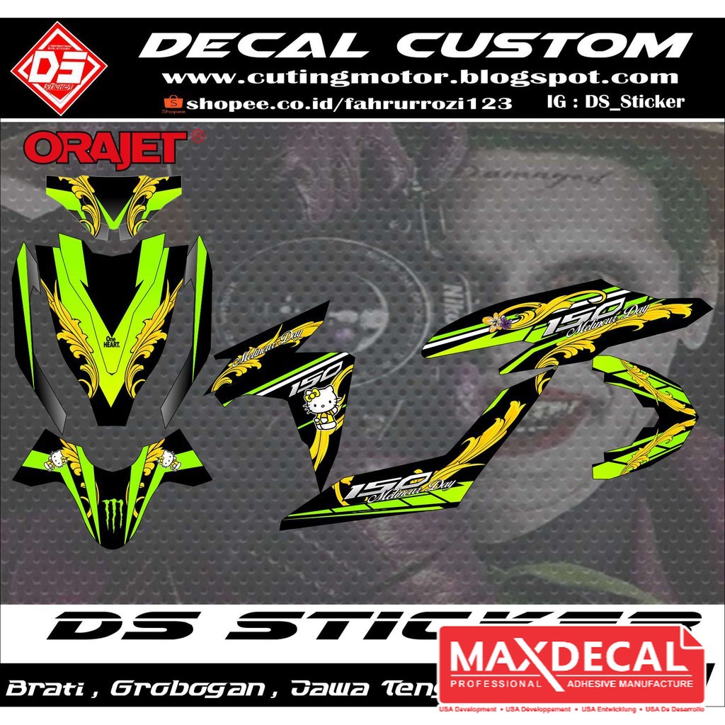 Decal Vario 150 New
