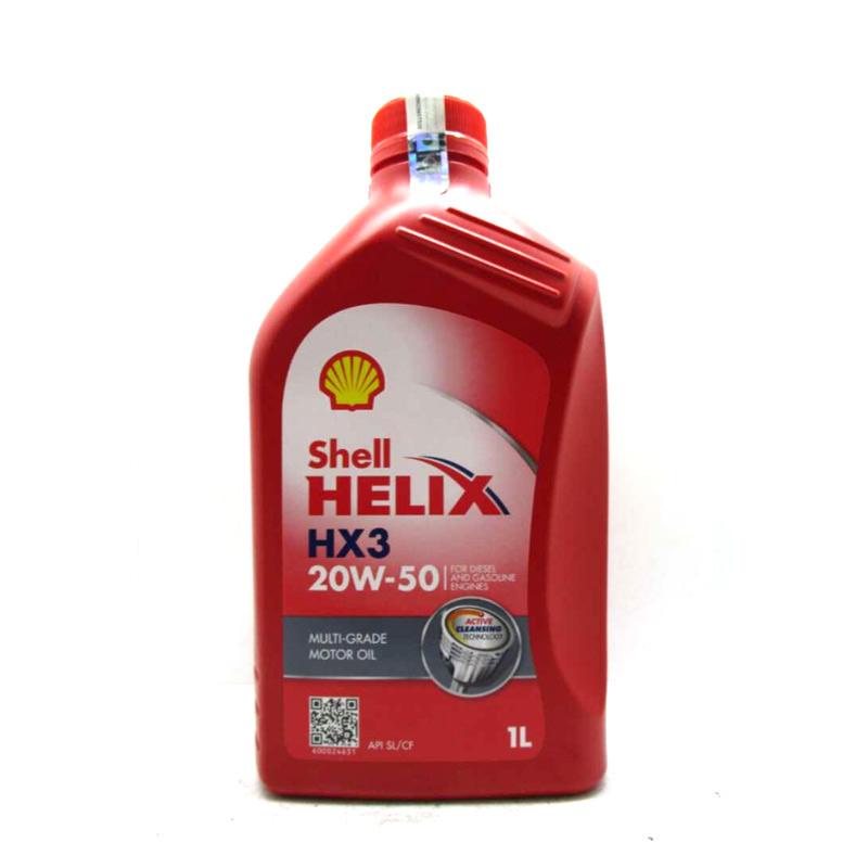 Oli Shell Helix HX3 / Hx 3 Sae 20w-50 1 liter -62413