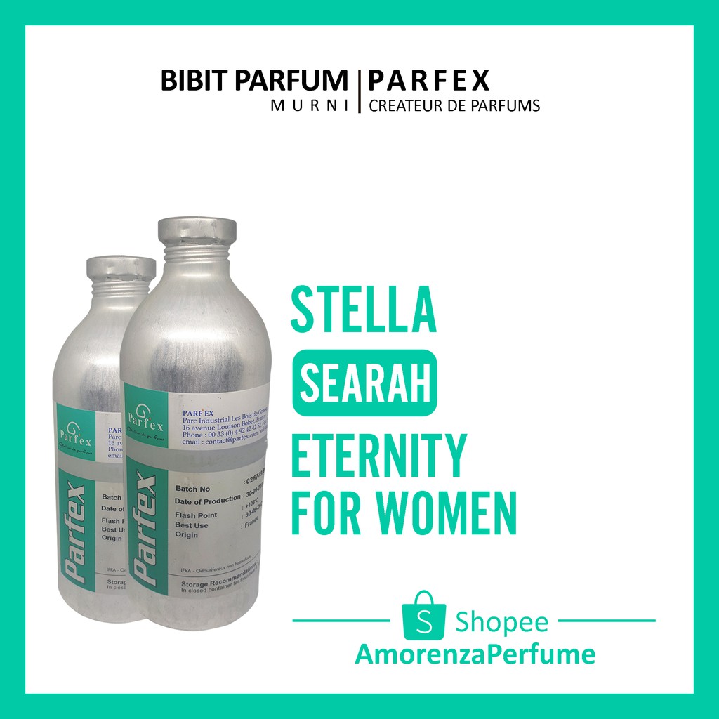 ETERNITY FOR WOMEN BIBIT PARFUM PARFEX 1 LITTER ORIGINAL 100% TANPA CAMPURAN