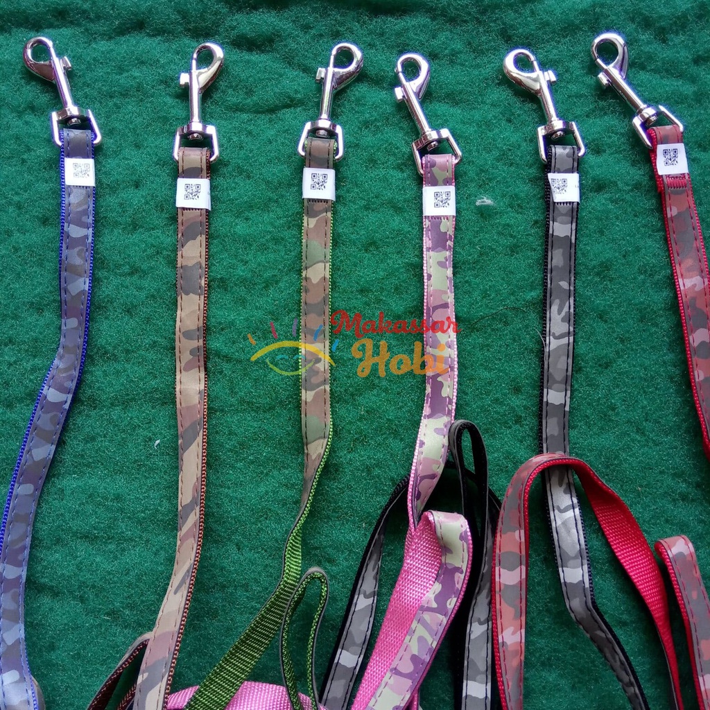 Tali Tuntun Pet Leash 1.5 cm Kalung Penuntun Ikat Hewan Kucing Anjing