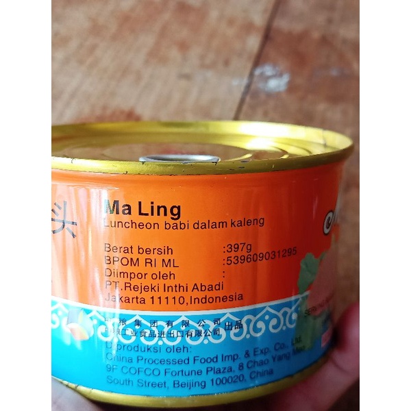 

MALING LUNCHEON PORK KALENG 397Gr (NON HALAL)