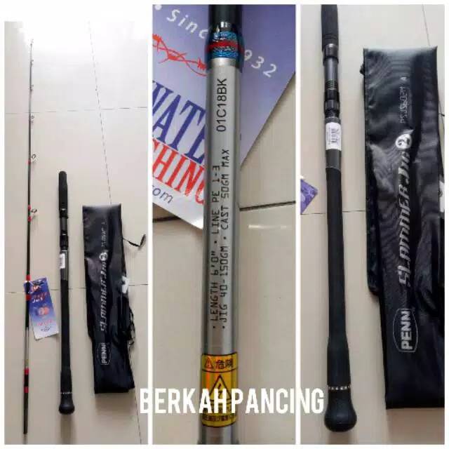Joran spinning Penn Slammer jig 2 PE 1-3