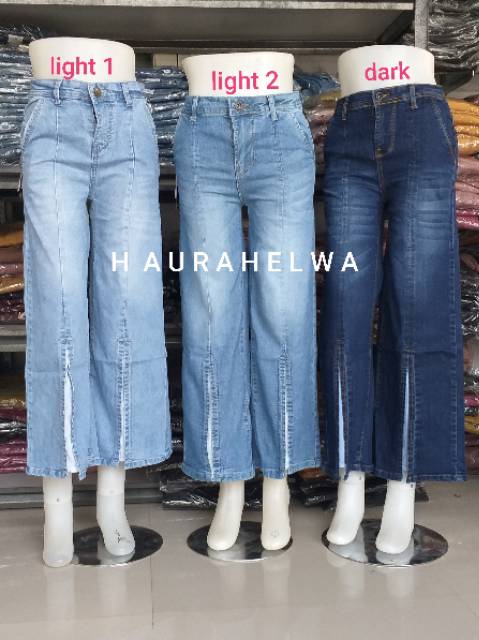 JEANS VJ ORIGINAL SIZE S,M,L #belah puring