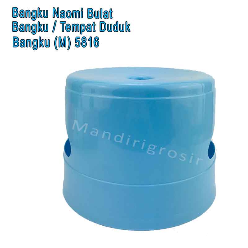 Bangku Plastik *Bangku Naomi Bulat * Tempat Duduk * Bangku(M)5816