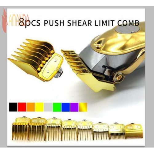 2 8 Pcs Alat Potong Rambut  Sisir Untuk Salon  Pria  Shopee 