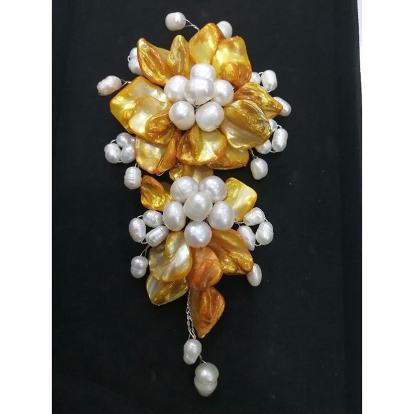 bros kebaya bros jilbab mutiara tawar bros mutiara barok lombok