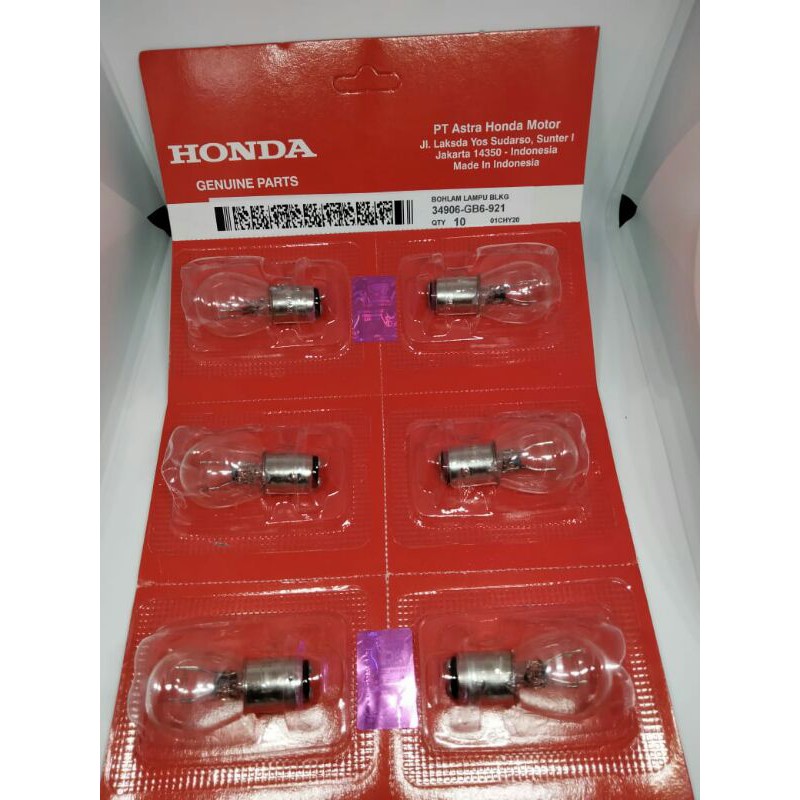 Bohlam Stop/Bohlam Belakang Honda GB6.
