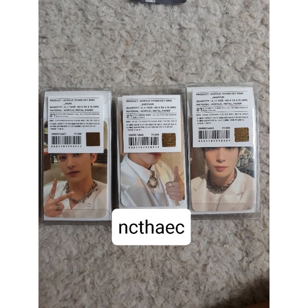 Acrylic keyring md the link jaehyun set haechan set mark set