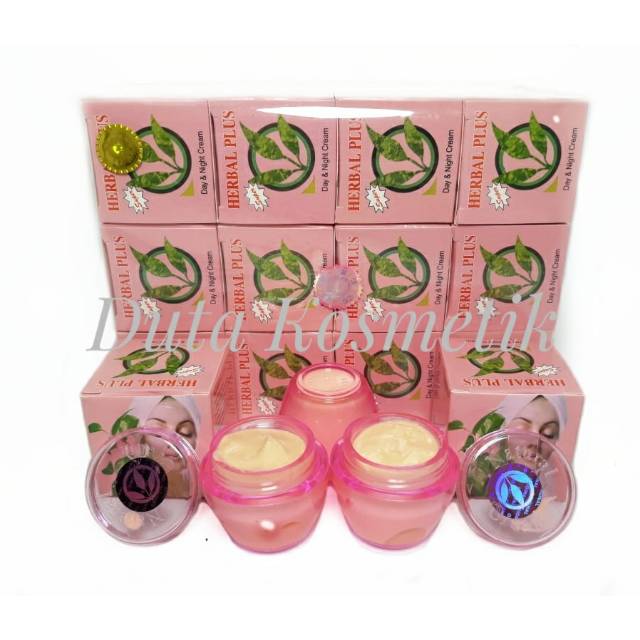 CREAM HERBAL PLUS SUPER ORI LUSINAN HOLO DAUN