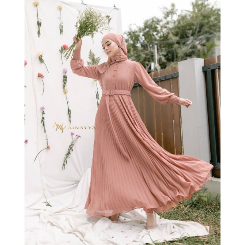 AINAYYA Hazel Dress Rosewood XS