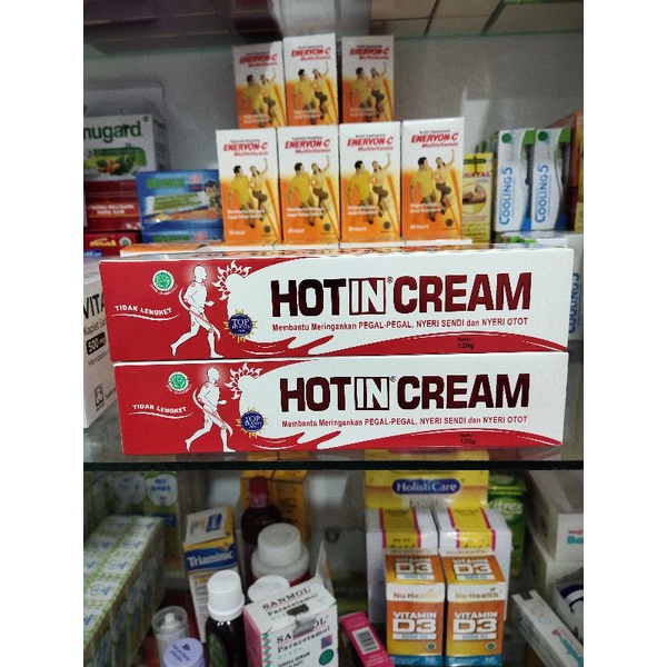 Jual Hotin Cream Tube Putih Gram Hot In Cream Tube Putih Gr