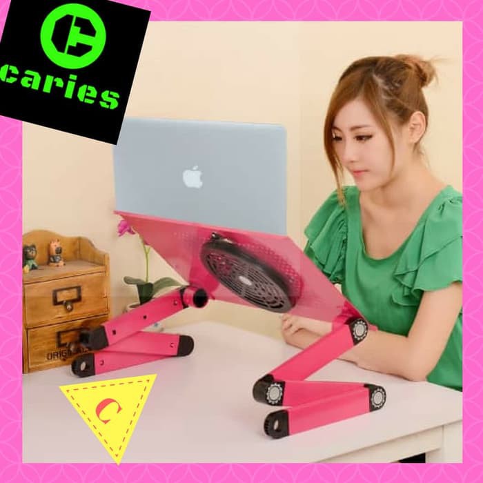 Portable Meja Laptop Aluminium  Meja Laptop portable  Meja lipat