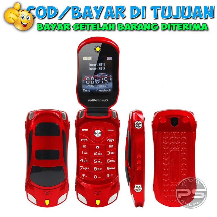 HP New Mind F15 Ferrari - HP Mobil - HP Lipat bentuk Mobil Ferari