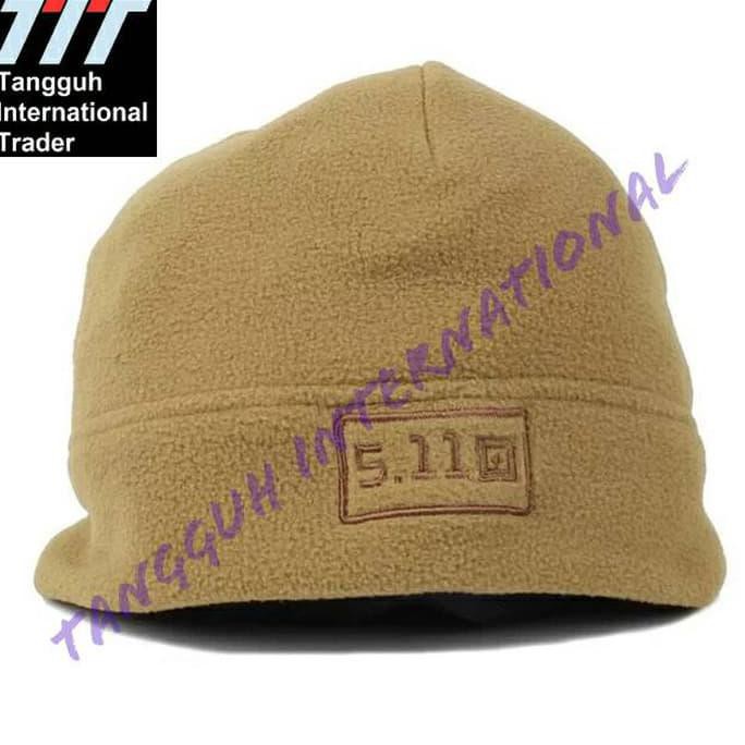 Yuk Di Order Kakak Topi Kupluk 5.11 Import; Tutup Kepala Kerpus Gunung Hangat 511 Boonie - Hitam