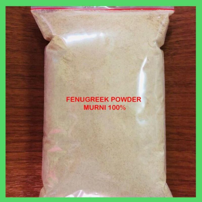 

Halba Bubuk / Fenugreek Powder Murni 100% 1 Kg