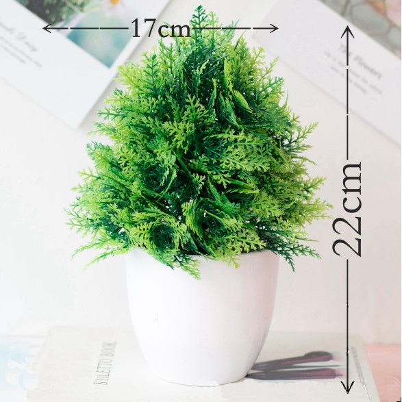 TANAMAN BUNGA PLASTIK DEKORASI RUMAH TANAMAN HIAS TREND MURAH IMPORT COD EYE GRASS-3