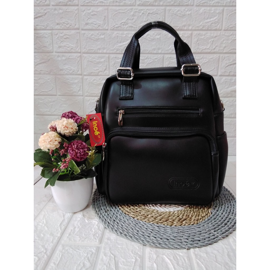 FASHION WANITA/TAS GENDONG PUNGGUNG TAS SLEMPANTAS RANSEL 3 IN 1 CANTIK/YOMITA BAHAN OLAF BY INOE