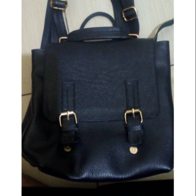 Tas ransel jinjing kulit cantik garutan papirut