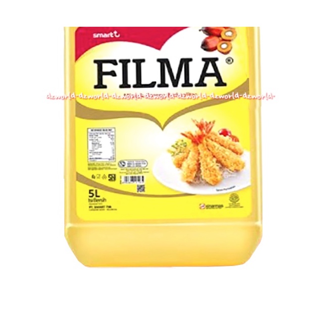 Filma Minyak Goreng 5L Filma Migor Untuk Masakan Kemasan Derigen Kelapa Sawit Vilma 5 Litter Jerigen