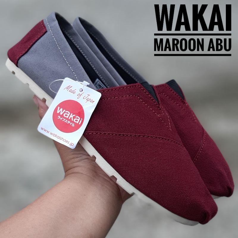 [ Size 36-43 ] Sepatu wakai label vietnam pria dan wanita terlengkap-Gb.12