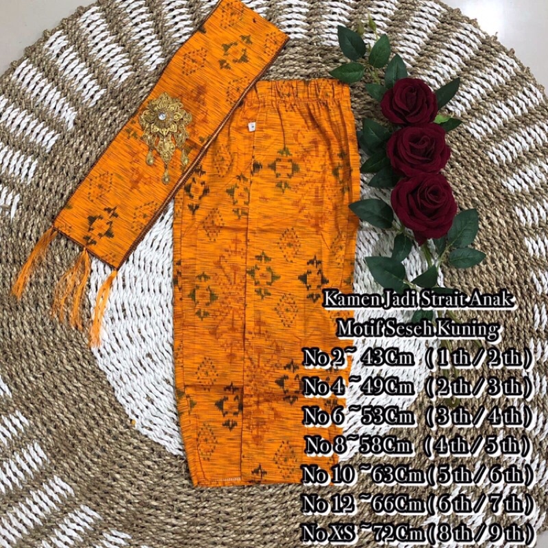 Set Couple Kamen Jadi Seseh Ibu & Anak