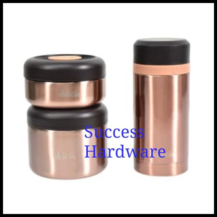 Kris Delicia Set Tempat Makan Thermal Dengan Tas Food Jar Set With Bag