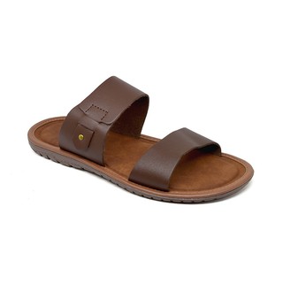  Bata  Sandal  Pria  Quent Brown 8744037 Shopee Indonesia