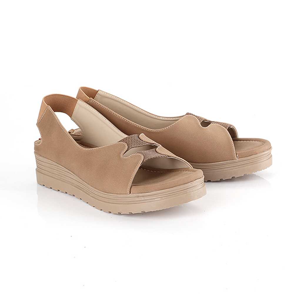 ORIGINAL SANDAL SEPATU WEDGES WANITA KOREA PESTA KONDANGAN MODEL TERBARU 2020